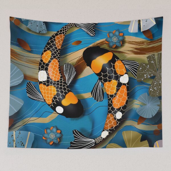 Item preview, Koi Watergarden designed and sold by Karin Taylor.