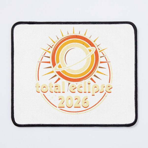 Item preview, Total Solar Eclipse 2026 Retro Vintage Path of Totality designed and sold by Print Loft.