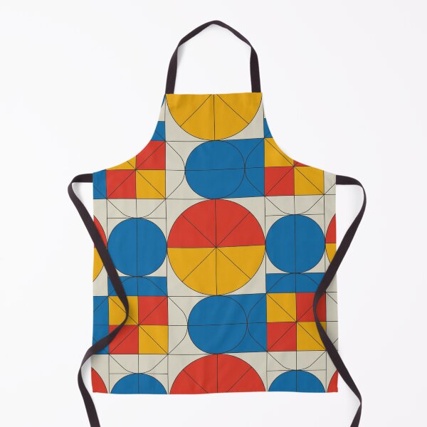 Item preview, Bold Bauhaus Geometric Pattern | Primary Colour Circle Seamless Repeat designed and sold by Midnight Veil Designs.