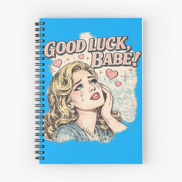 Item preview, Good Luck, Babe! Vintage Romance Comic Shirt – Retro Pop Art Heartbreak Tee designed and sold by DiamondSkyShirt.