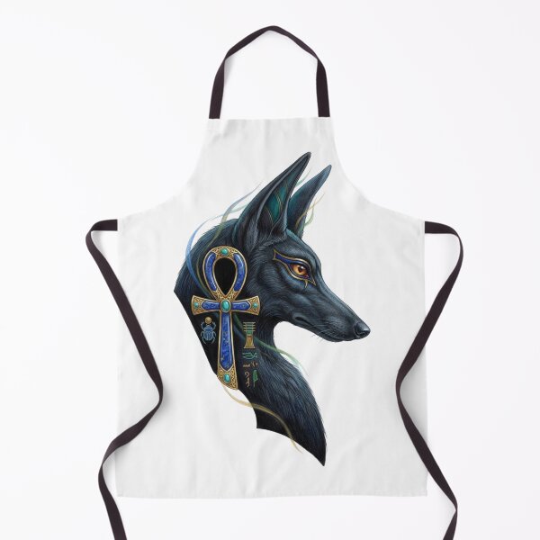 Item preview, Anubis God of the Afterlife Ancient Egyptian Jackal Guardian Mythology Art designed and sold by Queen Cleopatra.