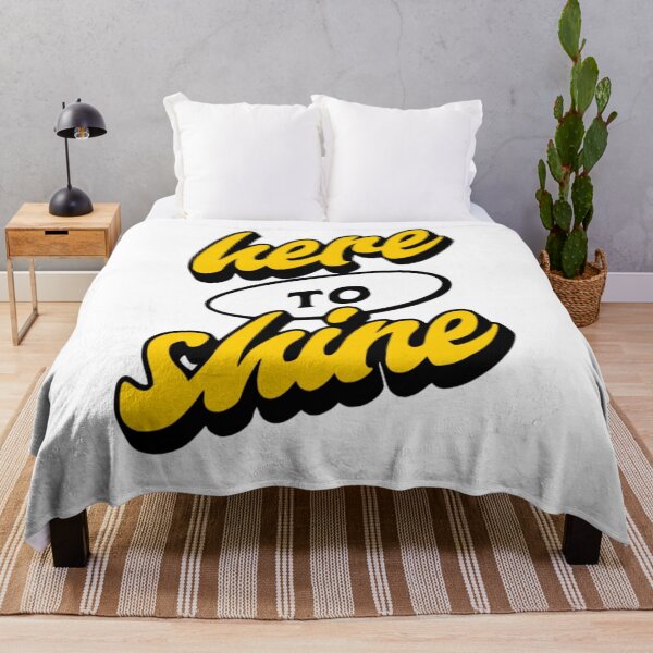 Item preview, Here To Shine Positive Quote designed and sold by ZenithPrints15.