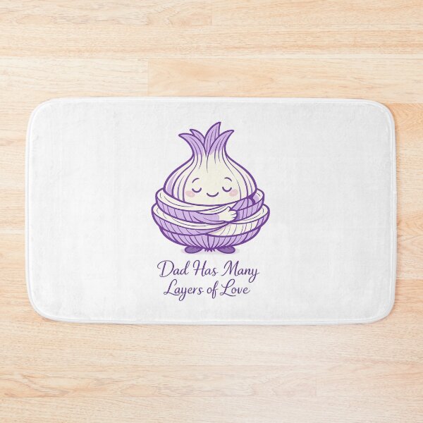 Aperçu de l'œuvre Onion Layers of Love – Father’s Day  créée et vendue par LuveraxArt.