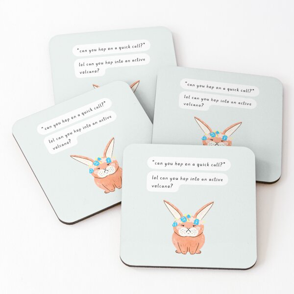 Item preview, Hop On A Quick Call designed and sold by Cozy Nerdy Things.