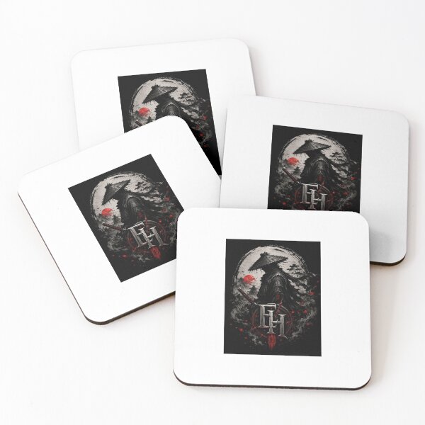 Item preview, EH Shadow Ronin – Japanese Samurai Monogram Warrior Design designed and sold by Joyfulfabric.