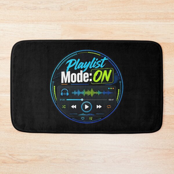 Item preview, Playlist Mode On Neon Music Player   designed and sold by Sketchlegacy.