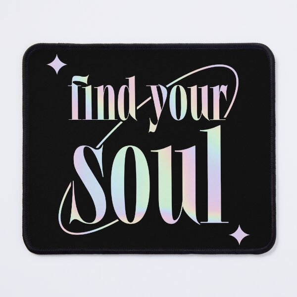 Item preview, find your soul holographic - streetwear designed and sold by XIOMOS.