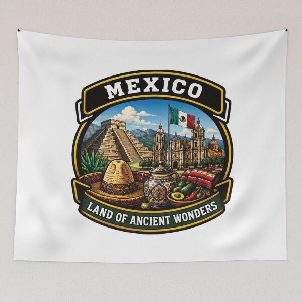 Item preview, Mexico – Land of Color and Tradition designed and sold by GnuArt.