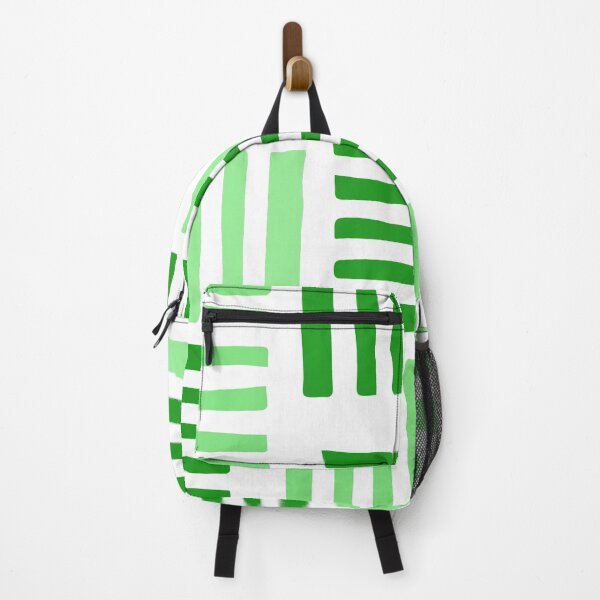 Item preview, Green And Lime Scatter Line Pattern On White designed and sold by DEC02.