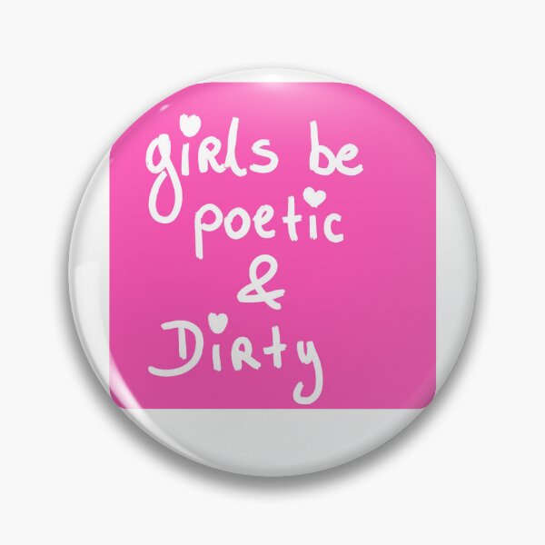 Item preview, girls be poetic & dirty designed and sold by Kasia1987t.