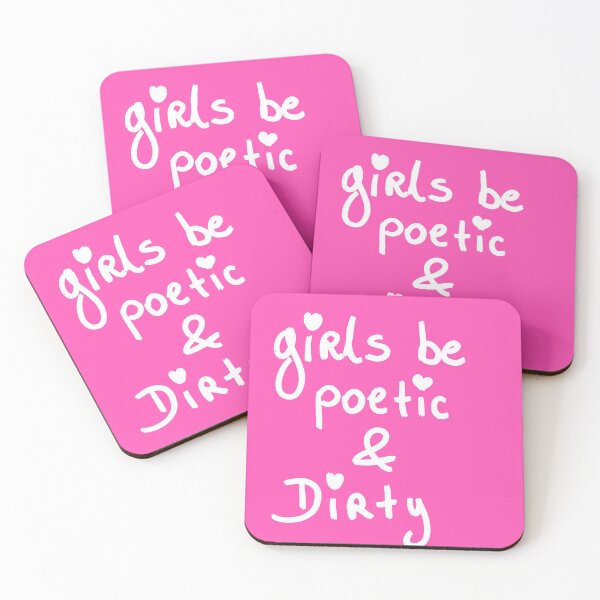 Item preview, girls be poetic & dirty designed and sold by Kasia1987t.