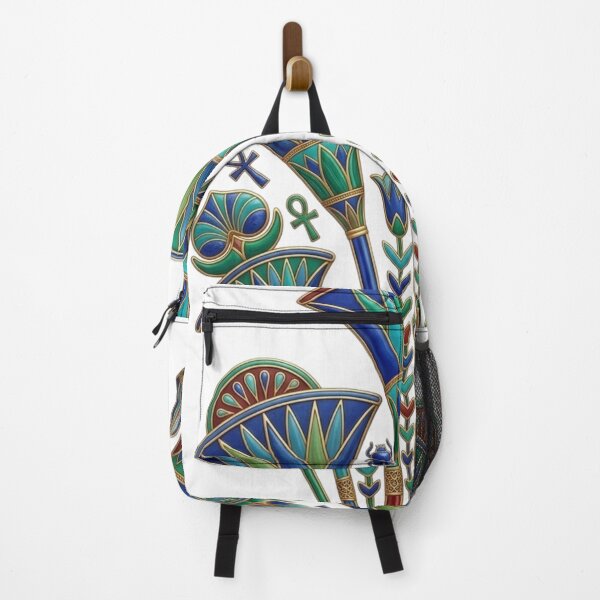 Item preview, Ancient Egyptian Lotus Symbol Sacred Nile Flower Hieroglyphic Art designed and sold by Queen Cleopatra.