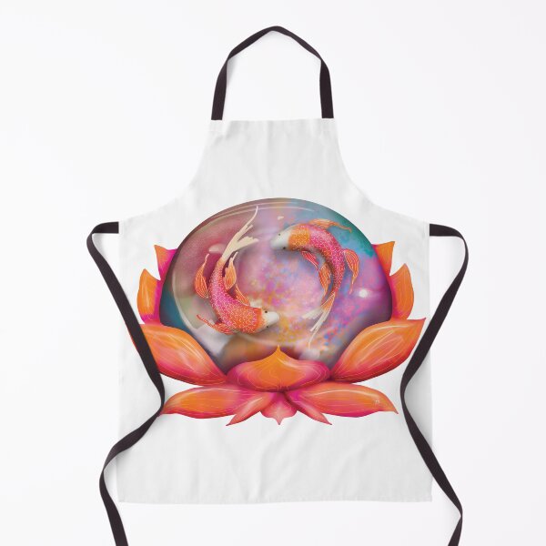 Item preview, Zen Lotus Koi Fish Pond designed and sold by Karin Taylor.