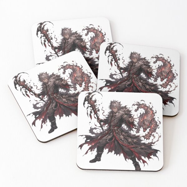 Item preview, Ashen Wolf Pyromancer designed and sold by jgvisualarts.