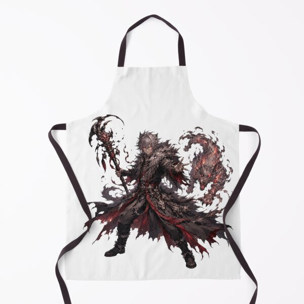 Item preview, Ashen Wolf Pyromancer designed and sold by jgvisualarts.