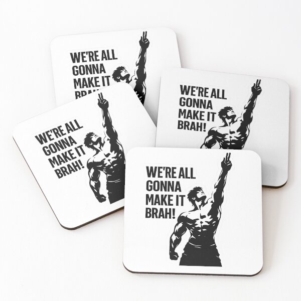 Item preview, We Are All Gonna Make It Brah Zyzz Gym Motivation designed and sold by Digistore1221.