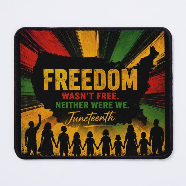 Item preview, Juneteenth - Freedom Wasn’t Free. Neither Were We. (#0302H003JU) designed and sold by SarVonne Serenity Moments.