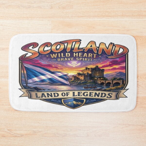 Item preview, Scotland Brave Spirit Legends Badge designed and sold by MAJCO-ART.