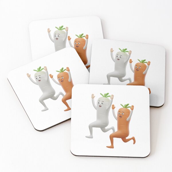 Item preview, Radish and carrot designed and sold by kanaehonkawa.