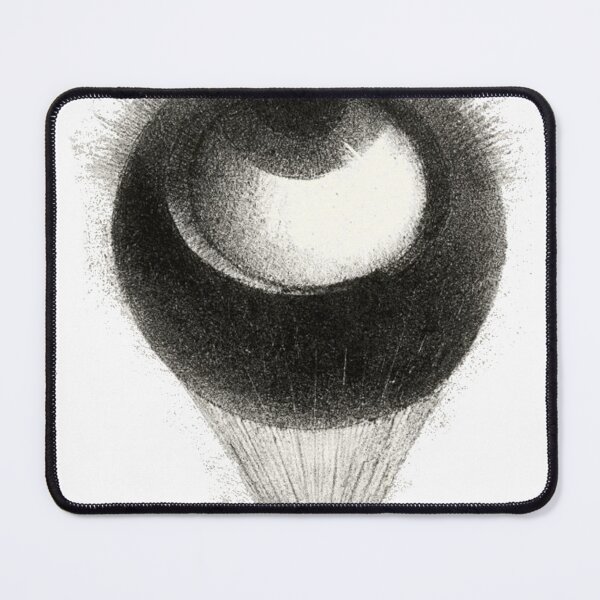Item preview, The Eye - Vintage Surreal Black Ink Illustration designed and sold by thelivingrp.