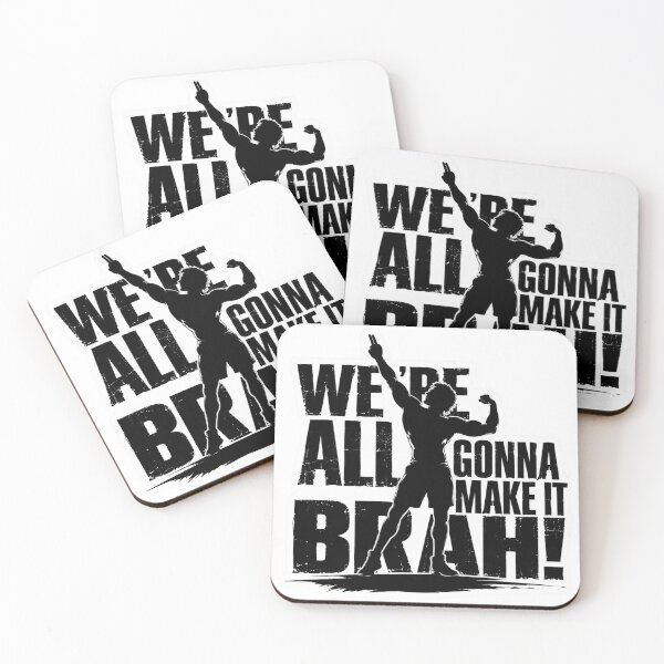Item preview, We Are All Gonna Make It Brah Zyzz Aesthetic Bold Text designed and sold by Digistore1221.