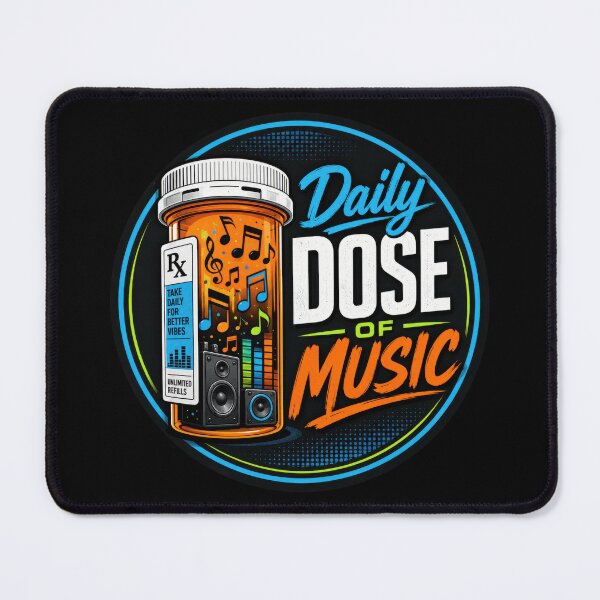 Item preview, Daily Dose Of Music Rx Bottle Music designed and sold by Sketchlegacy.