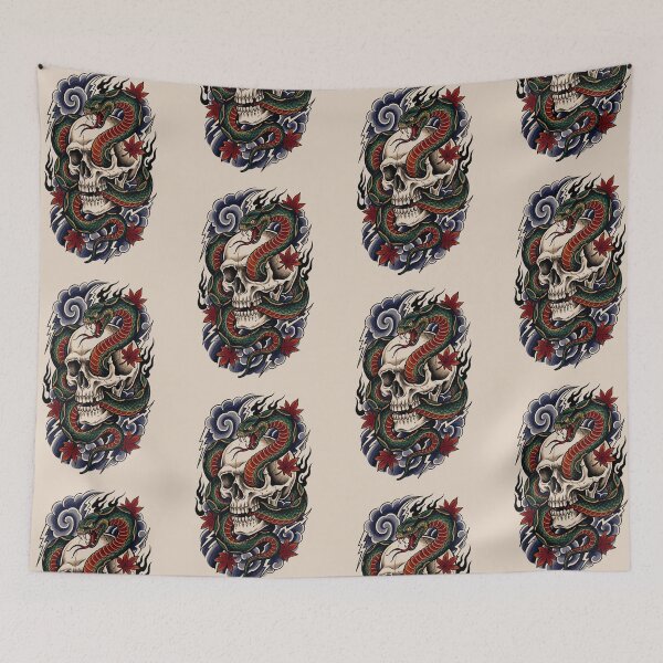Item preview, Serpent Skull Omen designed and sold by Irezumiya.
