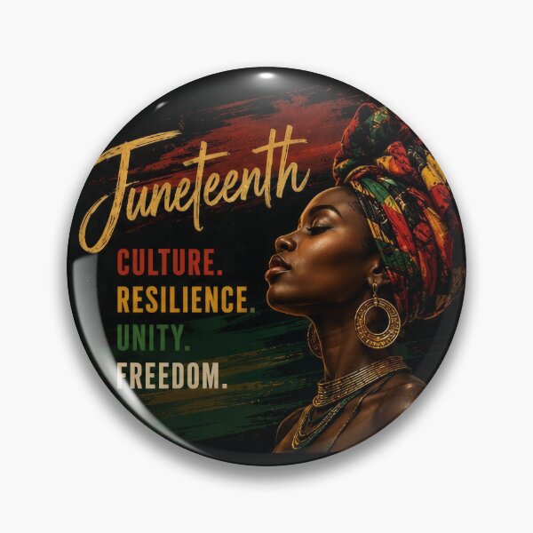 Item preview, Juneteenth - Culture. Resilience. Unity. Freedom. (#0302H001JU) designed and sold by SarVonne Serenity Moments.