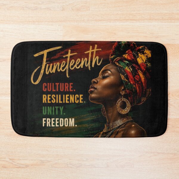 Item preview, Juneteenth - Culture. Resilience. Unity. Freedom. (#0302H001JU) designed and sold by SarVonne Serenity Moments.