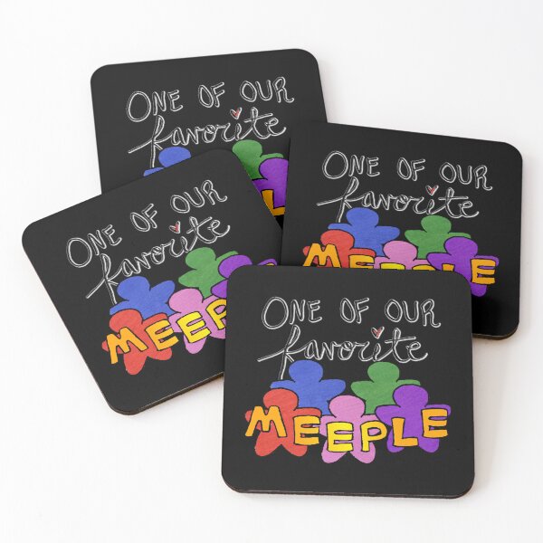 Item preview, One of Our Favorite Meeple (Dark Backgrounds) designed and sold by E-B-Designs.