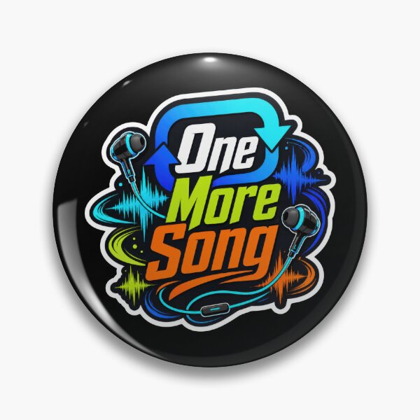 Item preview, One More Song Earbuds Repeat Music   designed and sold by Sketchlegacy.