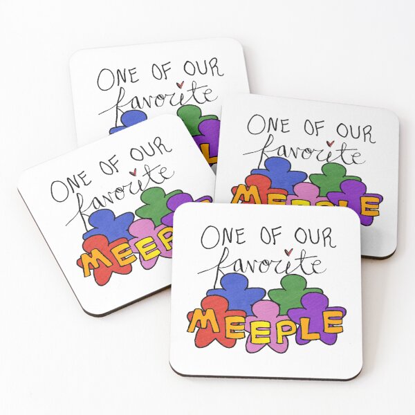 Item preview, One of Our Favorite Meeple (Light Backgrounds) designed and sold by E-B-Designs.