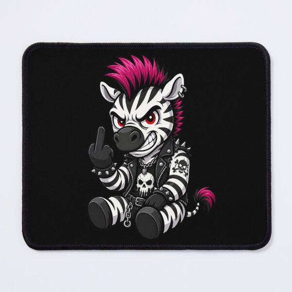 Item preview, Middle Finger Rebellious Zebra designed and sold by pUNKnown.