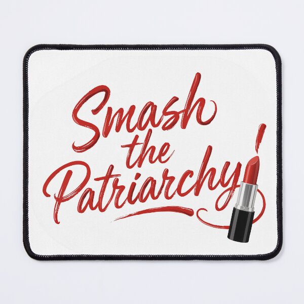 Item preview, Smash the patriarchy feminist quote designed and sold by BuxomBabe21.