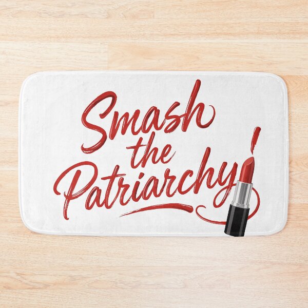 Item preview, Smash the patriarchy feminist quote designed and sold by BuxomBabe21.