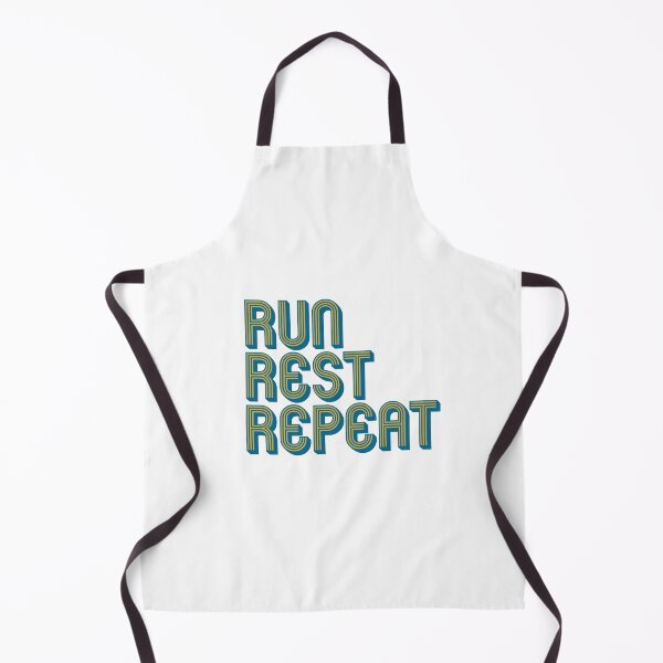 Item preview, Run Rest Repeat Running Motivation designed and sold by EduIllustrates.