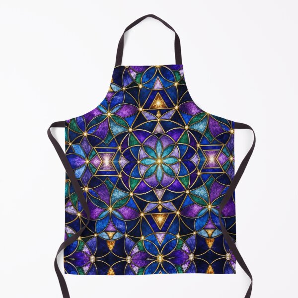 Item preview, Sacred Geometry Stained Glass Mandala designed and sold by Dresut.