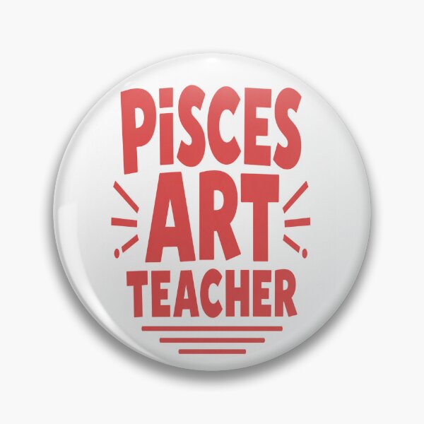 Item preview, Pisces Art Teacher designed and sold by ThatCoolArtTeacher.