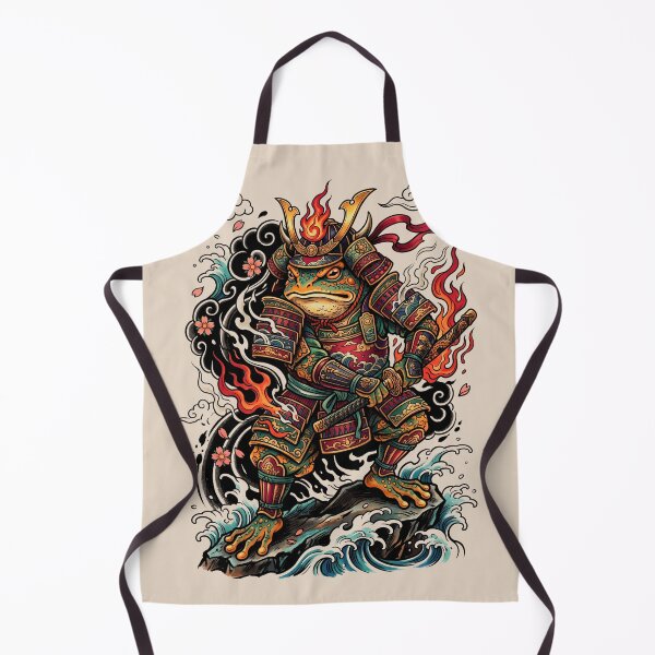 Item preview, Samurai Toad Guardian designed and sold by Irezumiya.