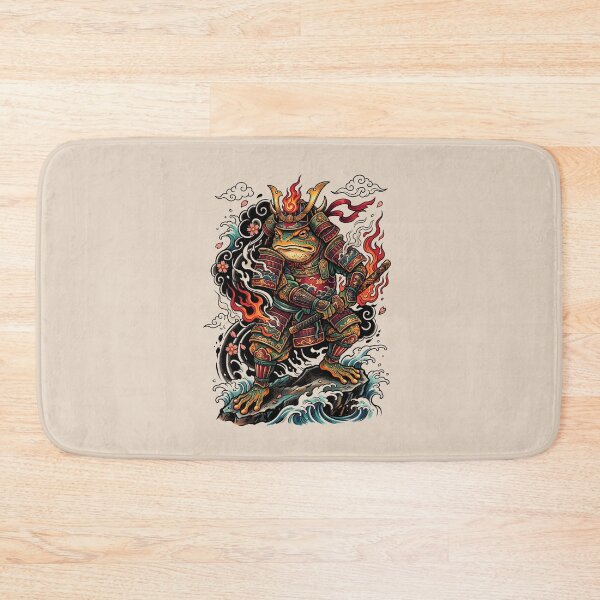Item preview, Samurai Toad Guardian designed and sold by Irezumiya.