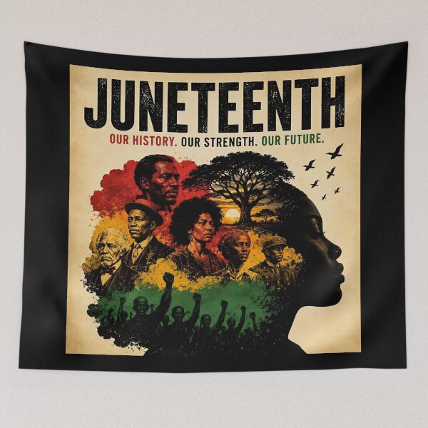 Item preview, Juneteenth: Our History. Our Strength. Our Future. (#0302H002JU) designed and sold by SarVonne Serenity Moments.