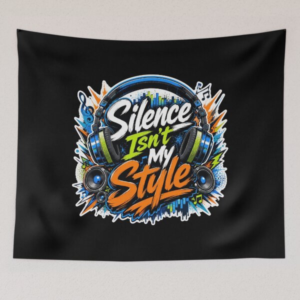 Item preview, Silence Isn't My Style Bold Music  designed and sold by Sketchlegacy.