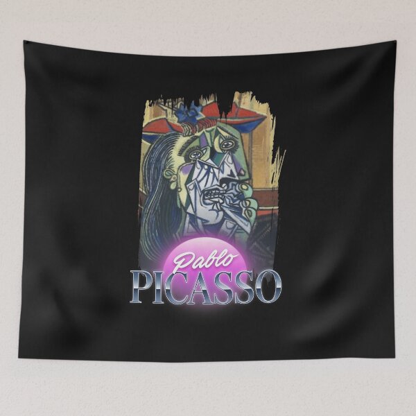 Item preview, Retro Art Style Crying Woman Image designed and sold by DoodleVerseDark.