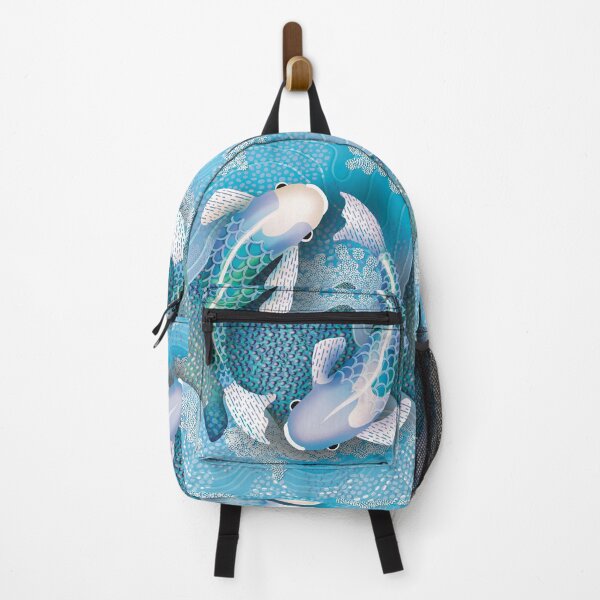 Item preview, Turquoise Zen Koi Fish designed and sold by Karin Taylor.