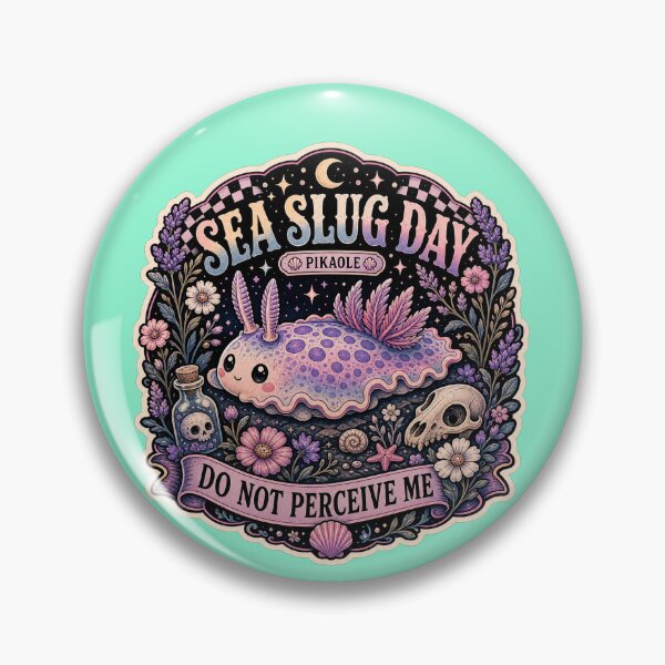 Item preview, Sea Slug Day Wildflower Do Not Perceive Me designed and sold by logicfun.