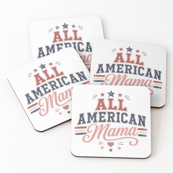 Item preview, All American Mama | 4th of July designed and sold by Katybmadeit.