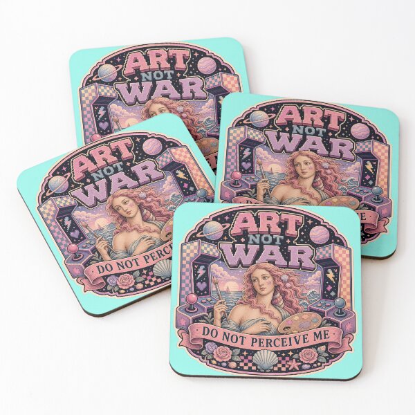 Item preview, ART NOT WAR Seaside Do Not Perceive Me designed and sold by logicfun.
