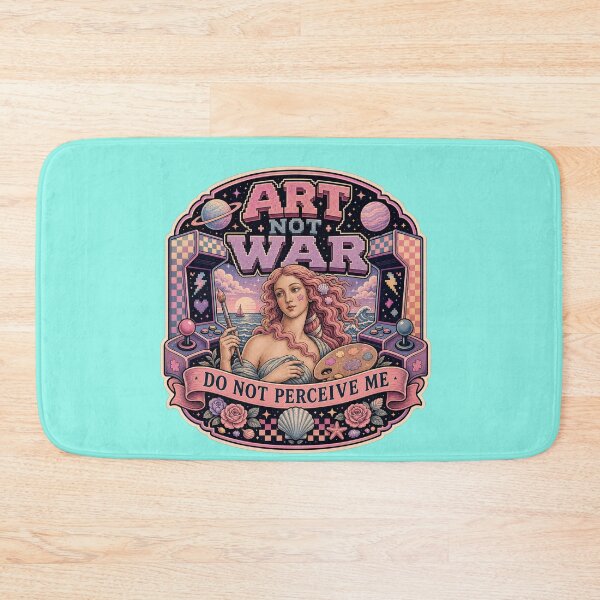 Item preview, ART NOT WAR Seaside Do Not Perceive Me designed and sold by logicfun.