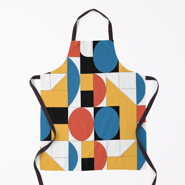 Item preview, Bold Bauhaus Geometric Pattern | Primary Colour Circles Seamless Repeat designed and sold by Midnight Veil Designs.