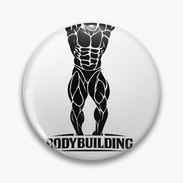 Item preview, Classic Bodybuilding Abs and Thigh Pose Silhouette designed and sold by Digistore1221.